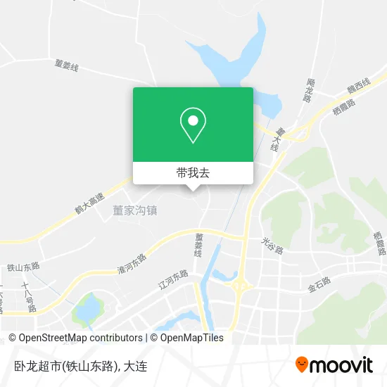 卧龙超市(铁山东路)地图
