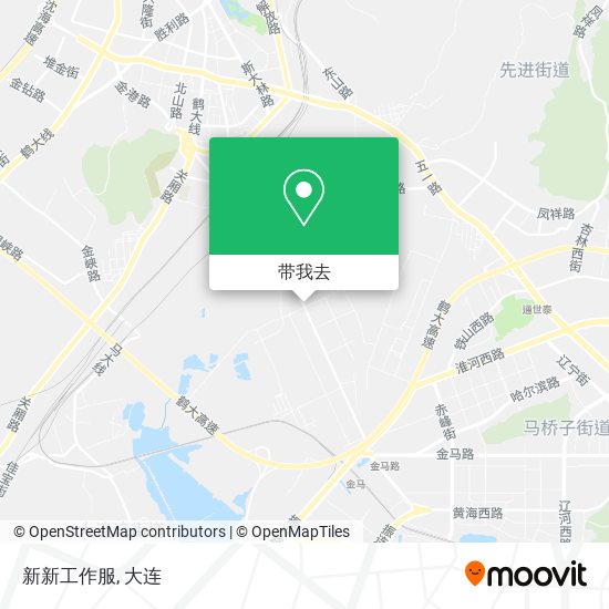 新新工作服地图