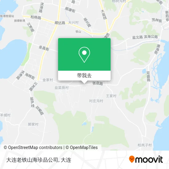 大连老铁山海珍品公司地图