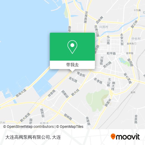 大连高阀泵阀有限公司地图