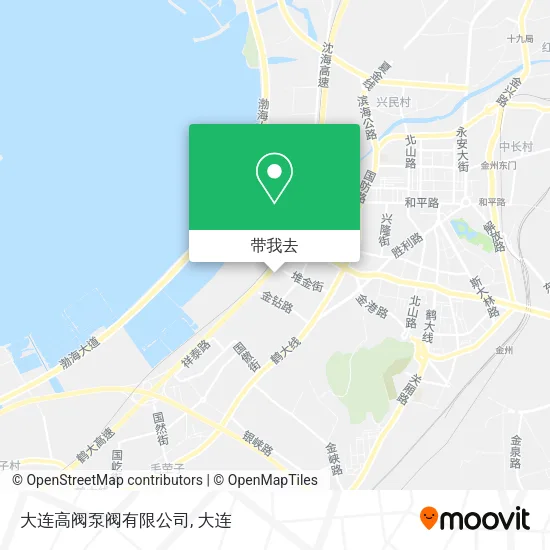 大连高阀泵阀有限公司地图