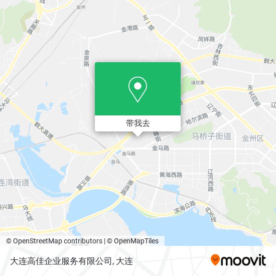 大连高佳企业服务有限公司地图
