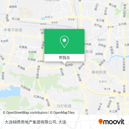 大连锦绣房地产集团有限公司地图