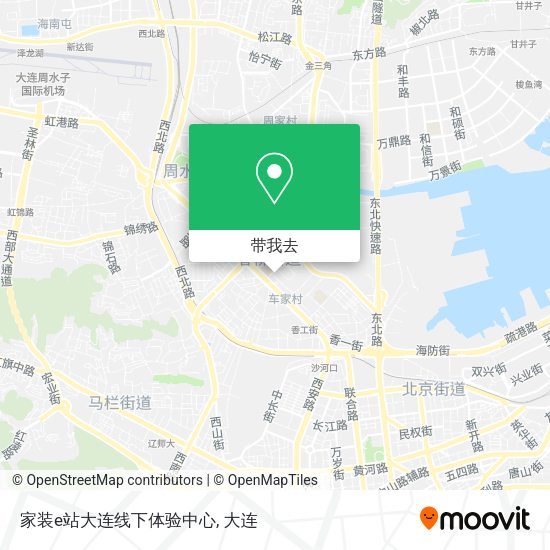 家装e站大连线下体验中心地图