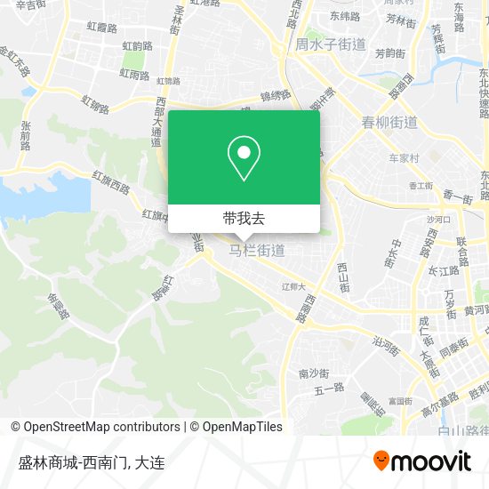 盛林商城-西南门地图
