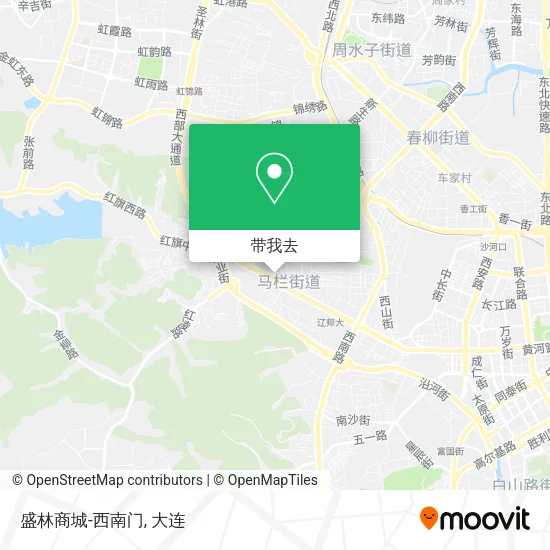 盛林商城-西南门地图