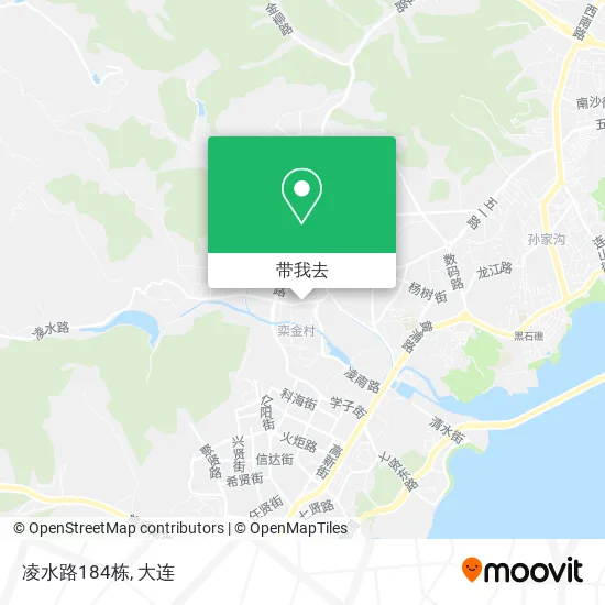 凌水路184栋地图