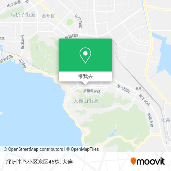 绿洲半鸟小区东区45栋地图