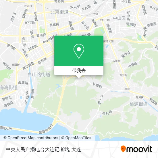 中央人民广播电台大连记者站地图