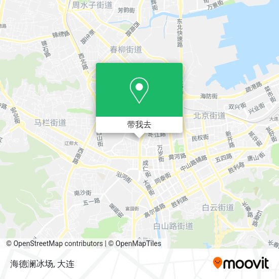 海德澜冰场地图
