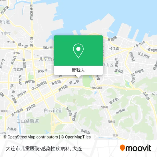 大连市儿童医院-感染性疾病科地图
