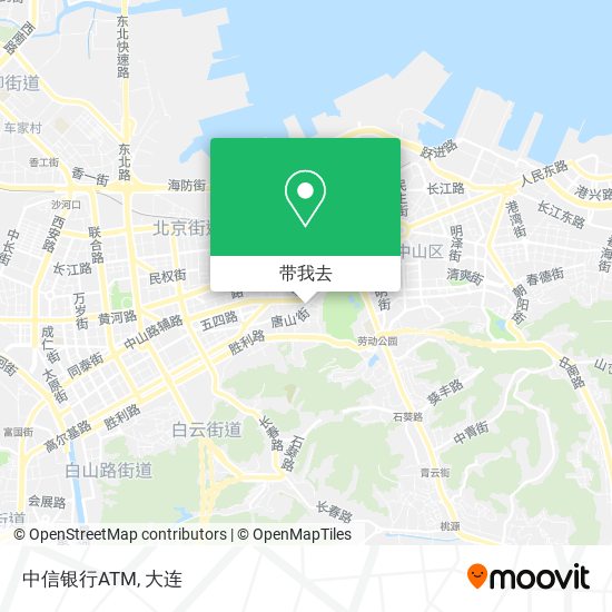 中信银行ATM地图