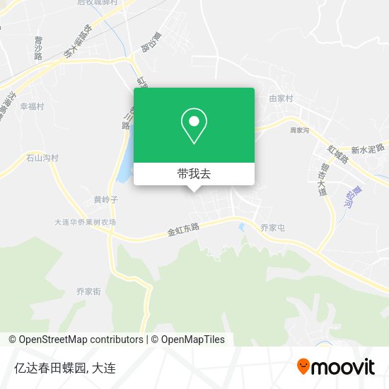 亿达春田蝶园地图