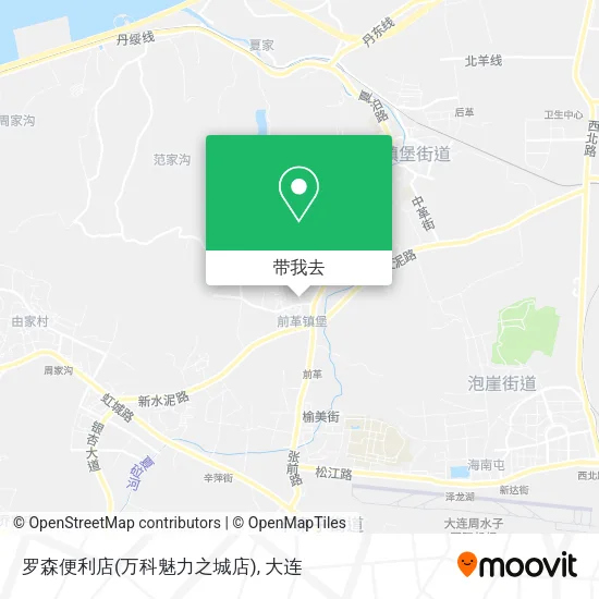 罗森便利店(万科魅力之城店)地图