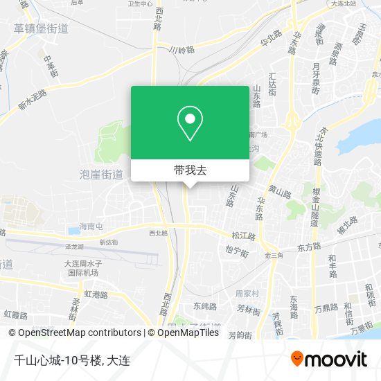 千山心城-10号楼地图