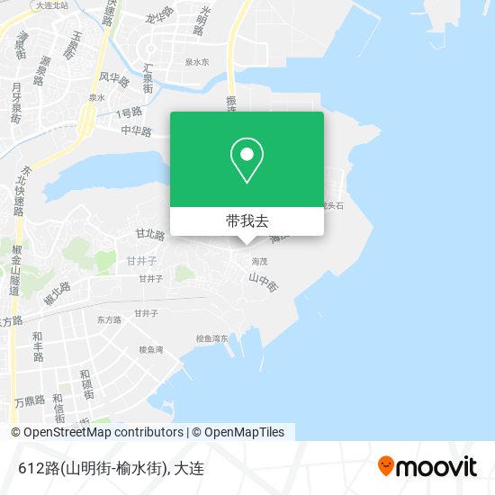 612路(山明街-榆水街)地图