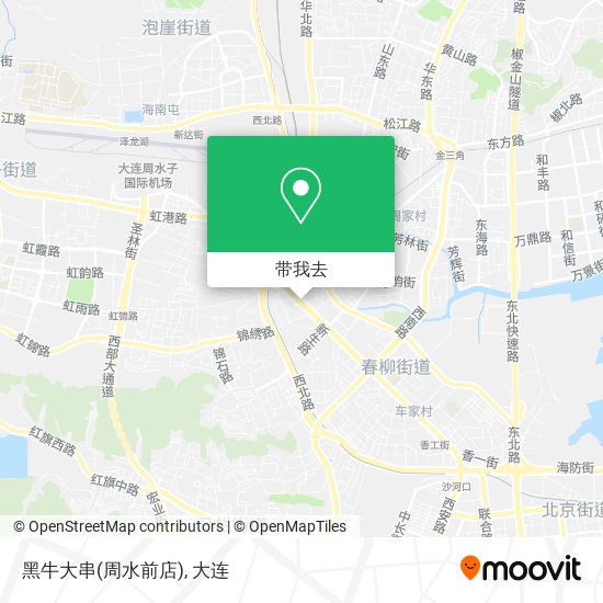 黑牛大串(周水前店)地图
