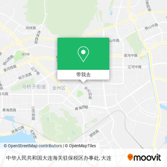 中华人民共和国大连海关驻保税区办事处地图