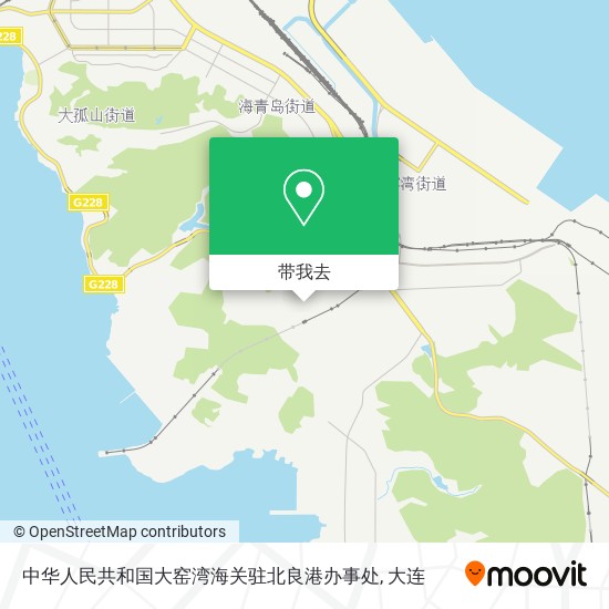 中华人民共和国大窑湾海关驻北良港办事处地图