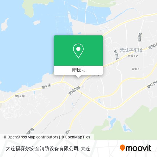 大连福赛尔安全消防设备有限公司地图