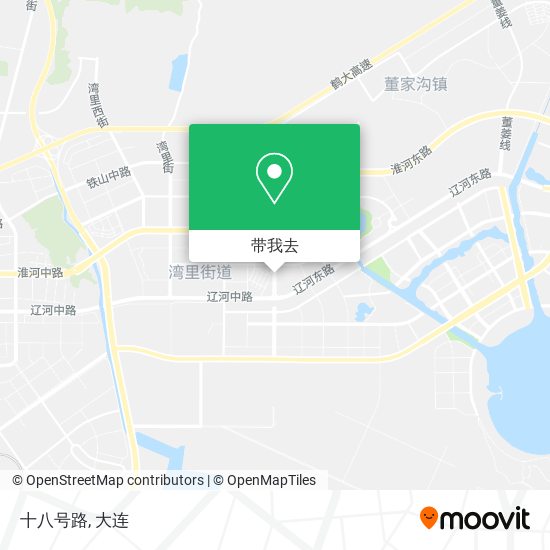 十八号路地图