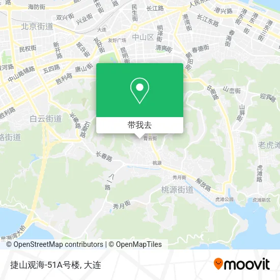 捷山观海-51A号楼地图