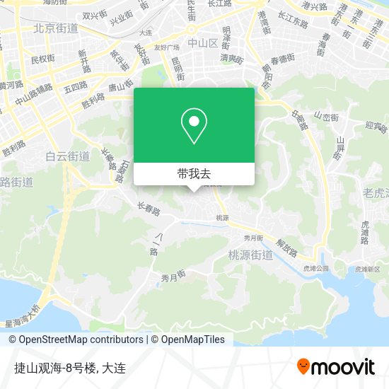 捷山观海-8号楼地图