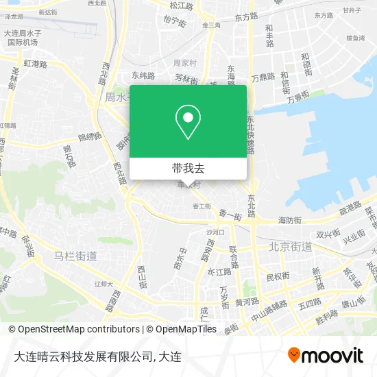 大连晴云科技发展有限公司地图