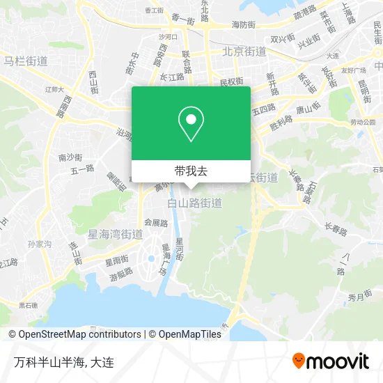 万科半山半海地图