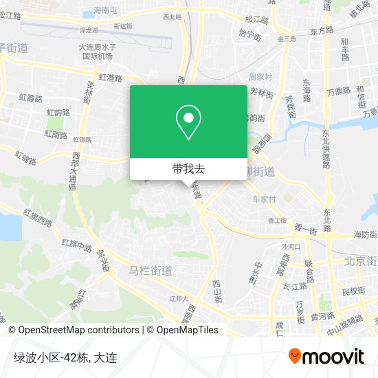 绿波小区-42栋地图