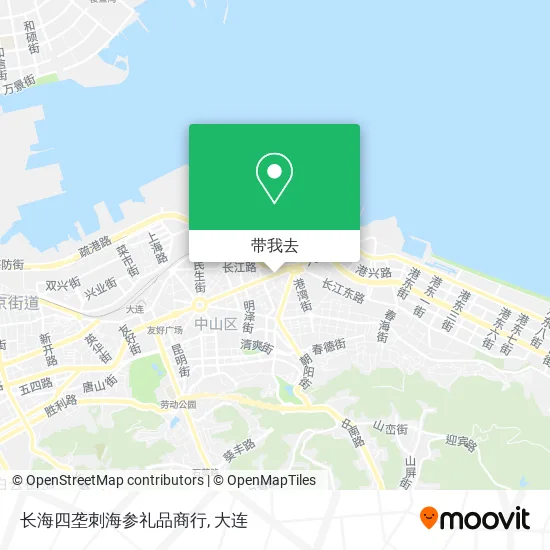 长海四垄刺海参礼品商行地图