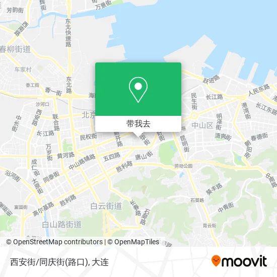 西安街/同庆街(路口)地图