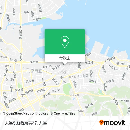 大连凯旋温馨宾馆地图