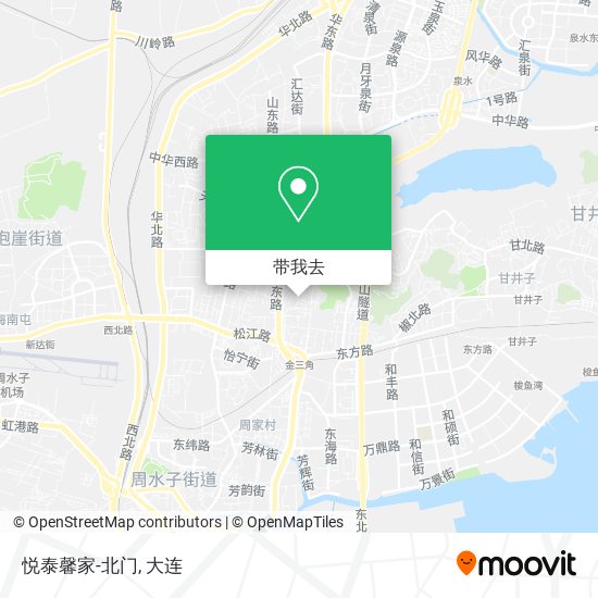 悦泰馨家-北门地图