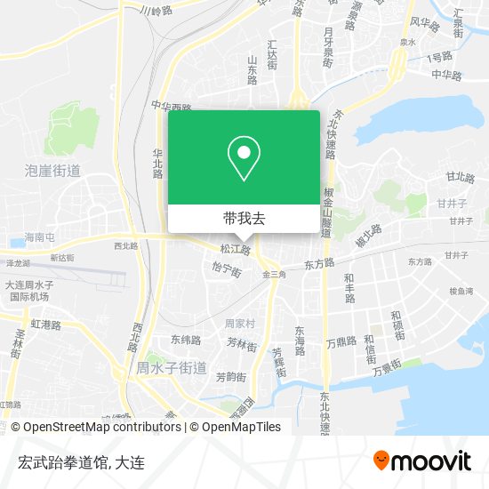 宏武跆拳道馆地图