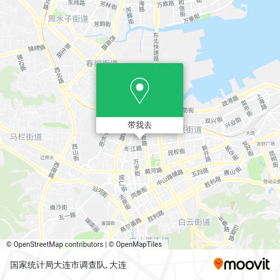 国家统计局大连市调查队地图