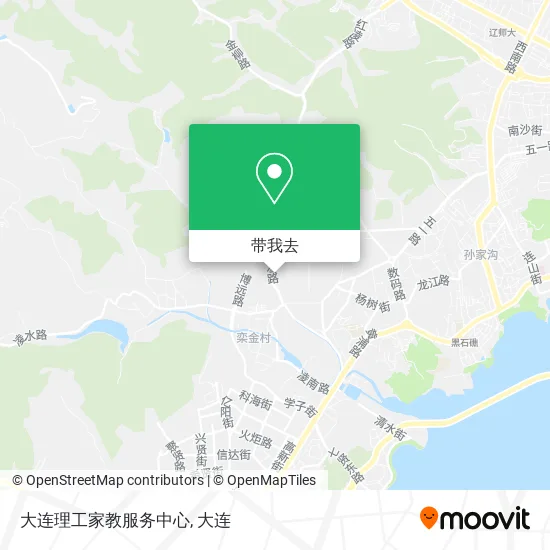 大连理工家教服务中心地图