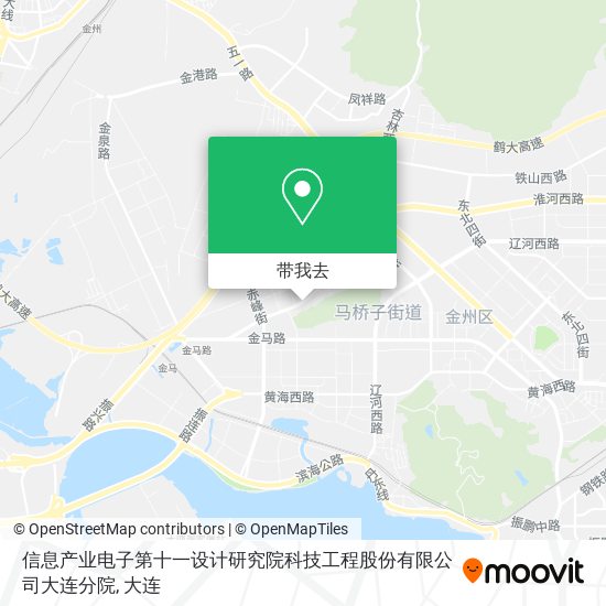 信息产业电子第十一设计研究院科技工程股份有限公司大连分院地图