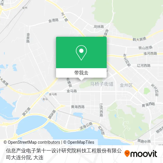 信息产业电子第十一设计研究院科技工程股份有限公司大连分院地图