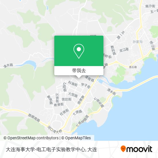 大连海事大学-电工电子实验教学中心地图