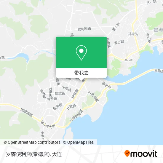 罗森便利店(泰德店)地图