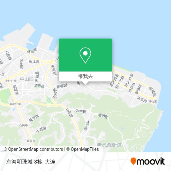 东海明珠城-8栋地图