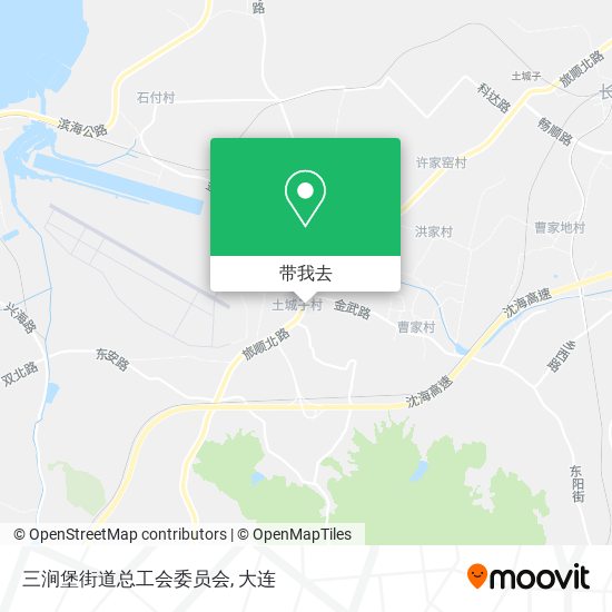 三涧堡街道总工会委员会地图