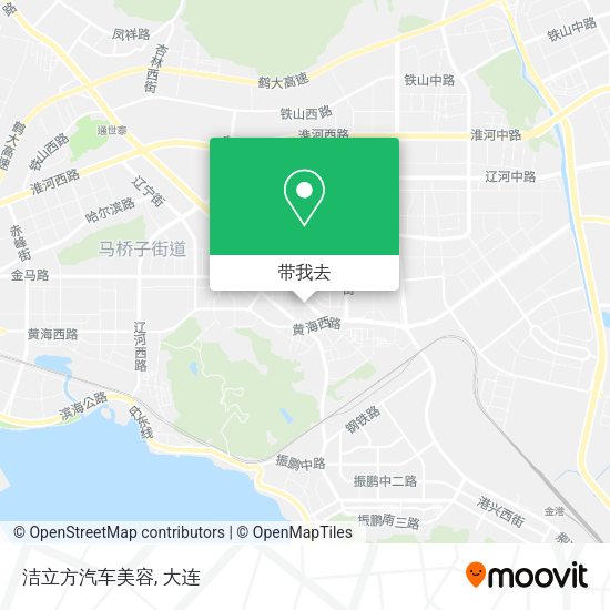 洁立方汽车美容地图