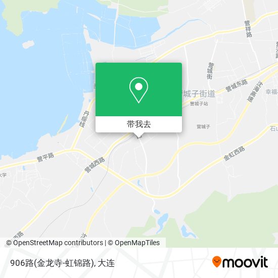 906路(金龙寺-虹锦路)地图