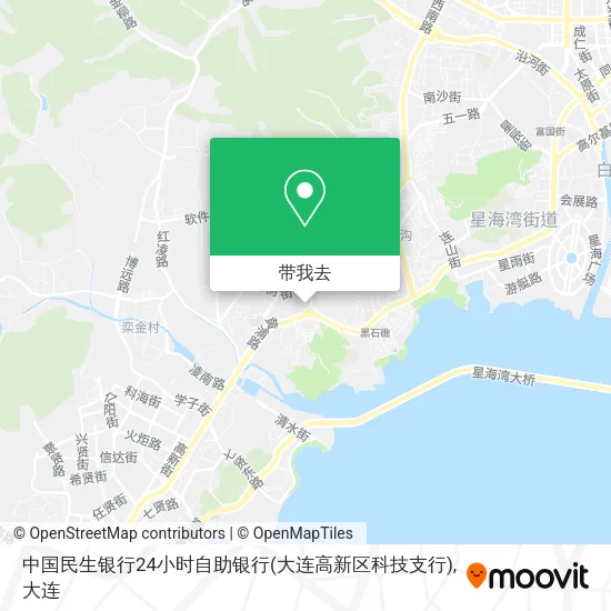 中国民生银行24小时自助银行(大连高新区科技支行)地图