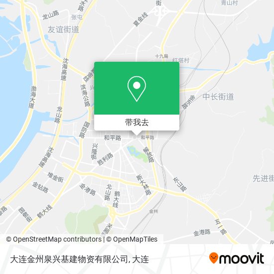 大连金州泉兴基建物资有限公司地图