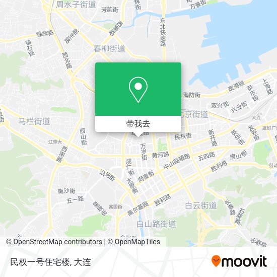 民权一号住宅楼地图