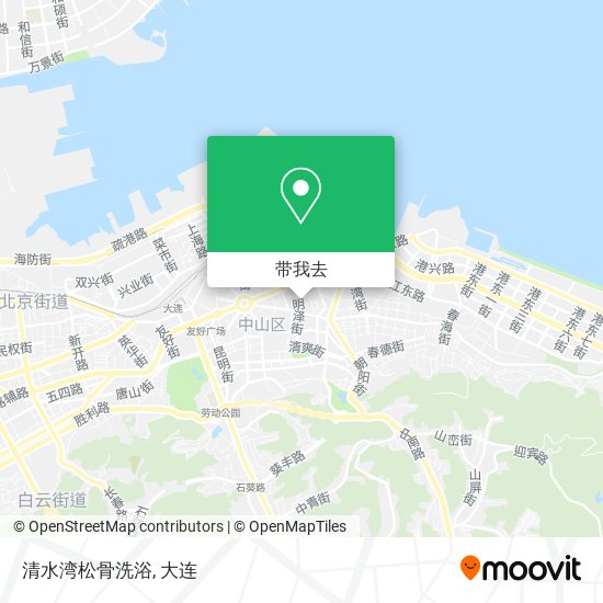 清水湾松骨洗浴地图
