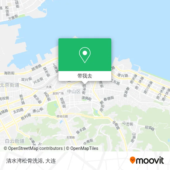清水湾松骨洗浴地图